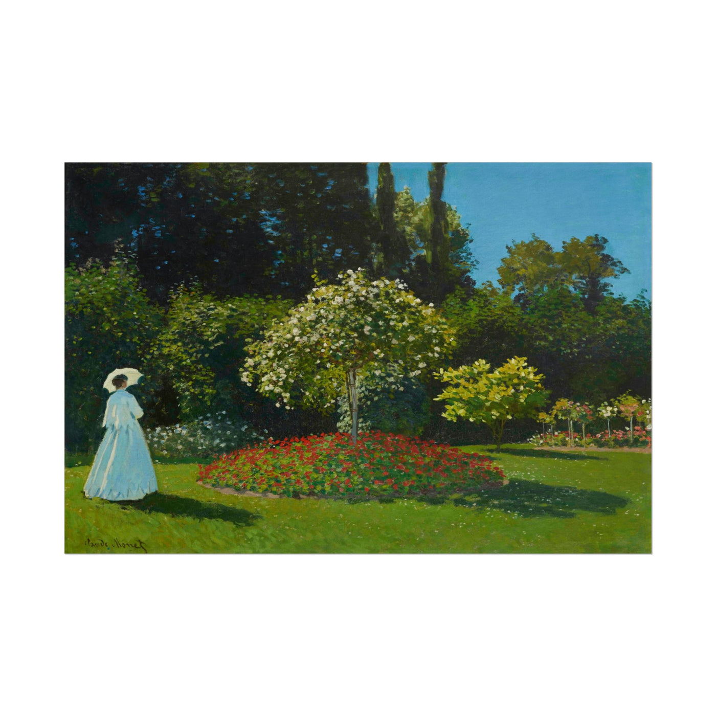 Lady in the Garden 18″×12″