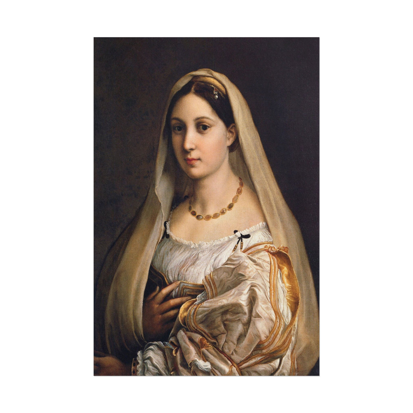 La Donna Velata 12″×18″