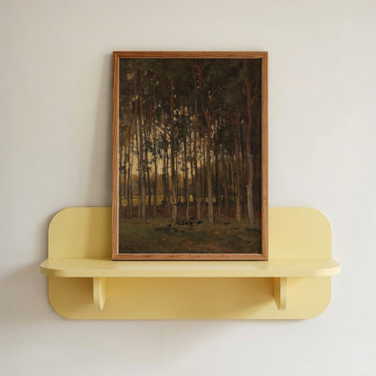 Serene Forest Landscape Art Print