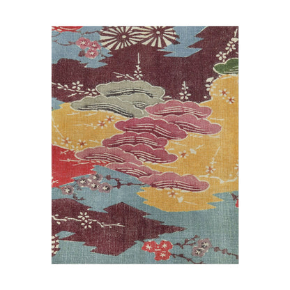 Pine, Plum and Chrysanthemum