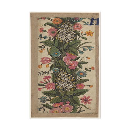 Toile de Jouy Floral Border