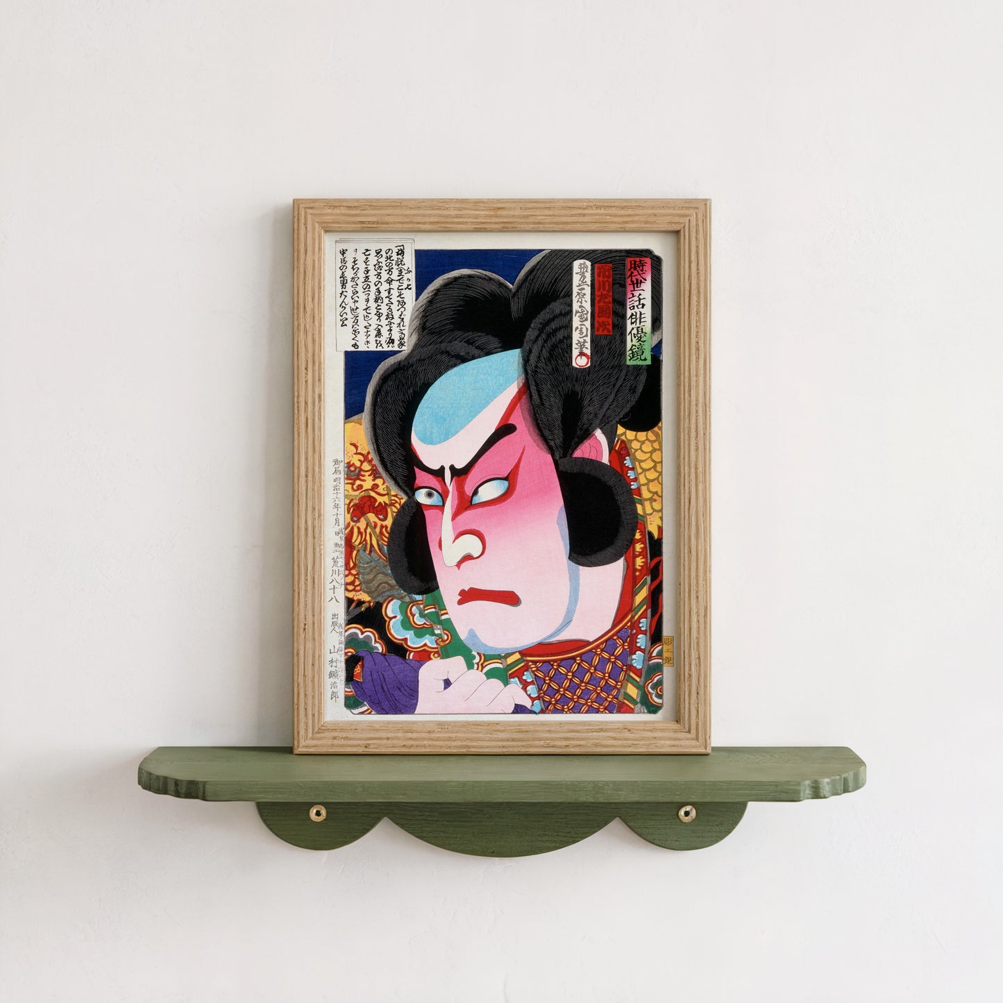 Kunichika Kabuki Actor