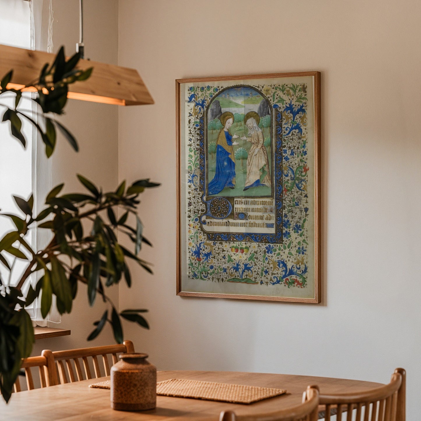 The Visitation from a Book of Hours