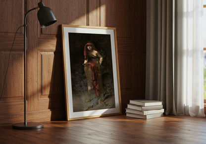 Priestess of Delphi poster by John Collier  - Neutral room decor with framed print