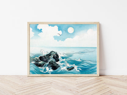 Waves at Kojima Island