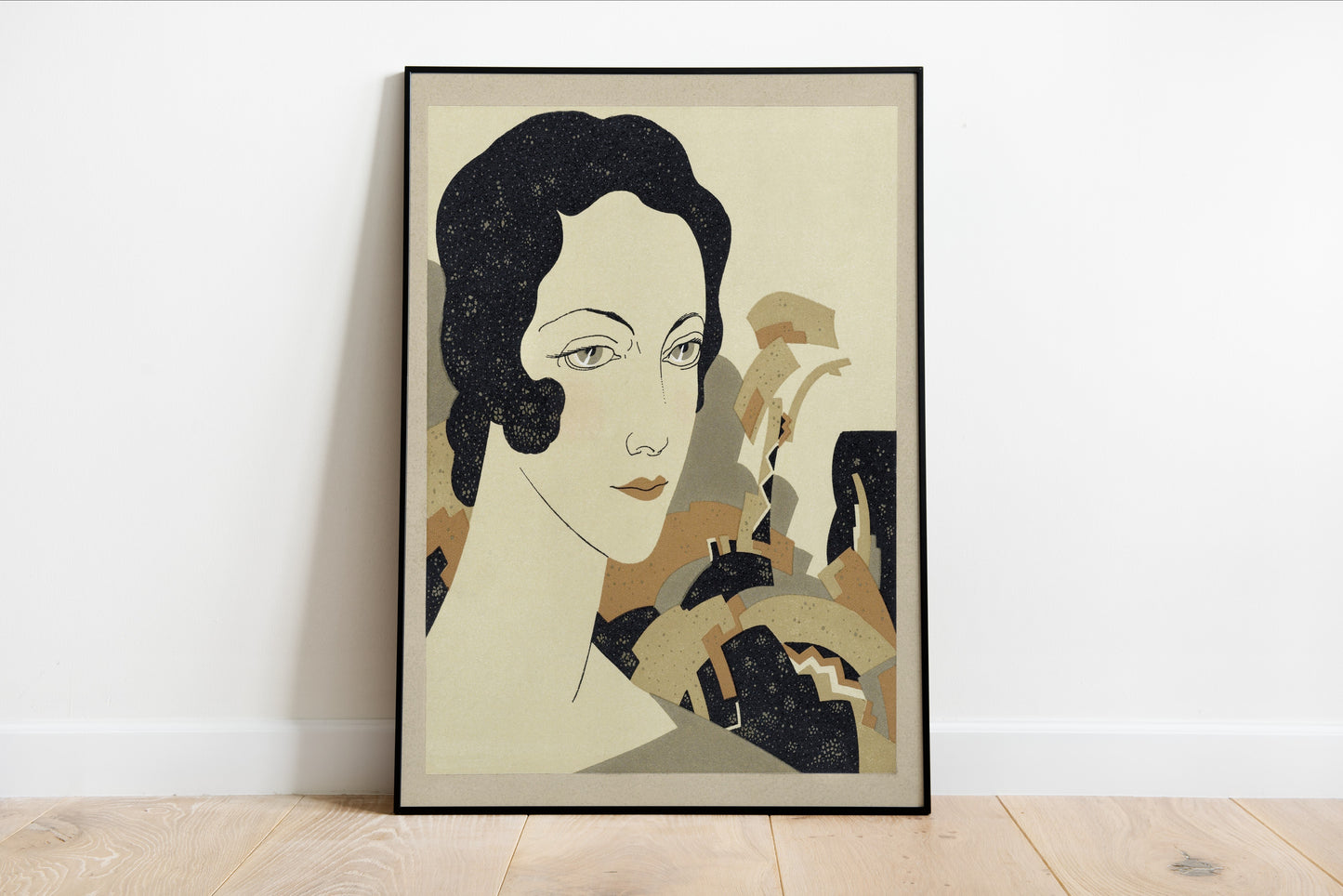 Womans Head Fashion Illustration