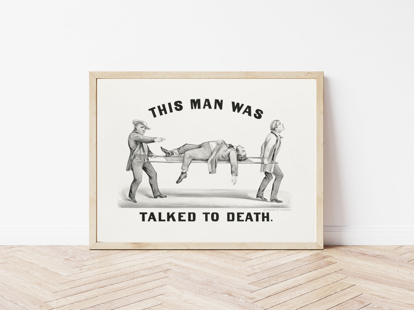 This Man Was Talked to Death