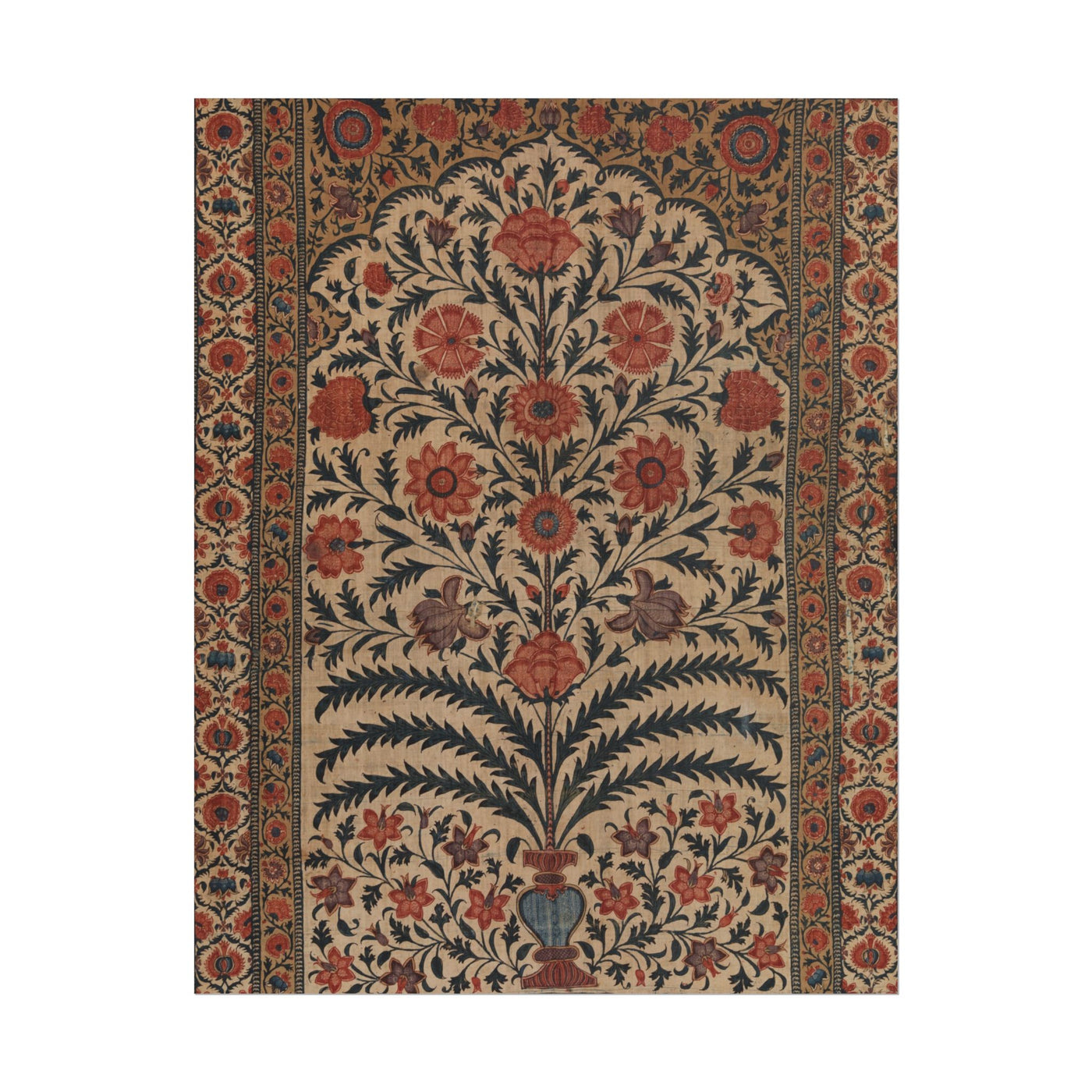Indian Flowers and Plants 11″×14″