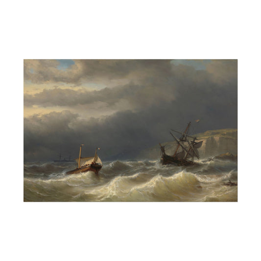 Vintage Marine Seascape