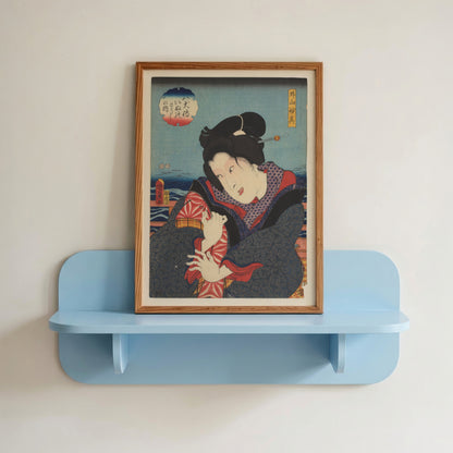 Sotoyama Myoshin on Balcony Near River