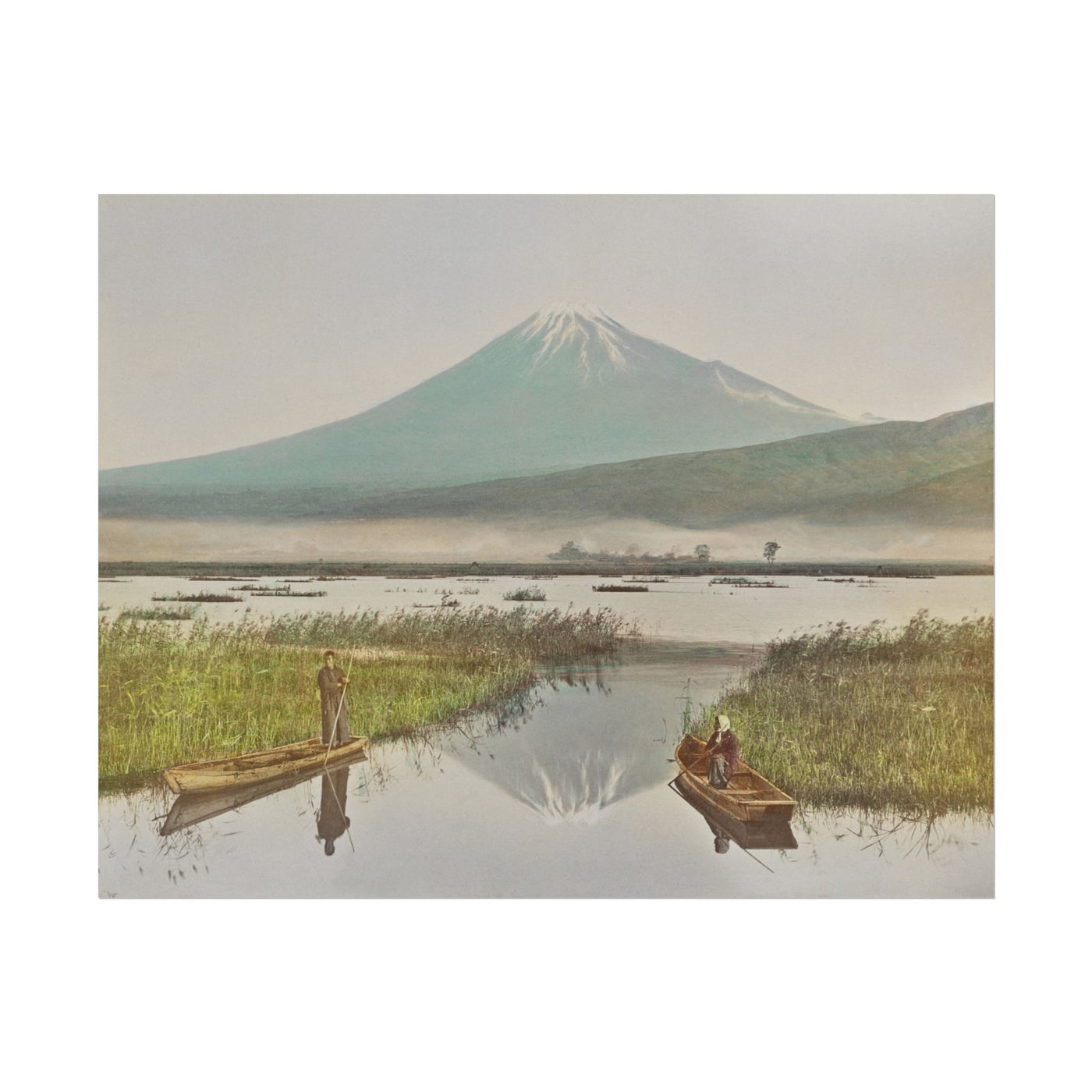Mount Fuji as Seen from Kashiwabara 14″×11″