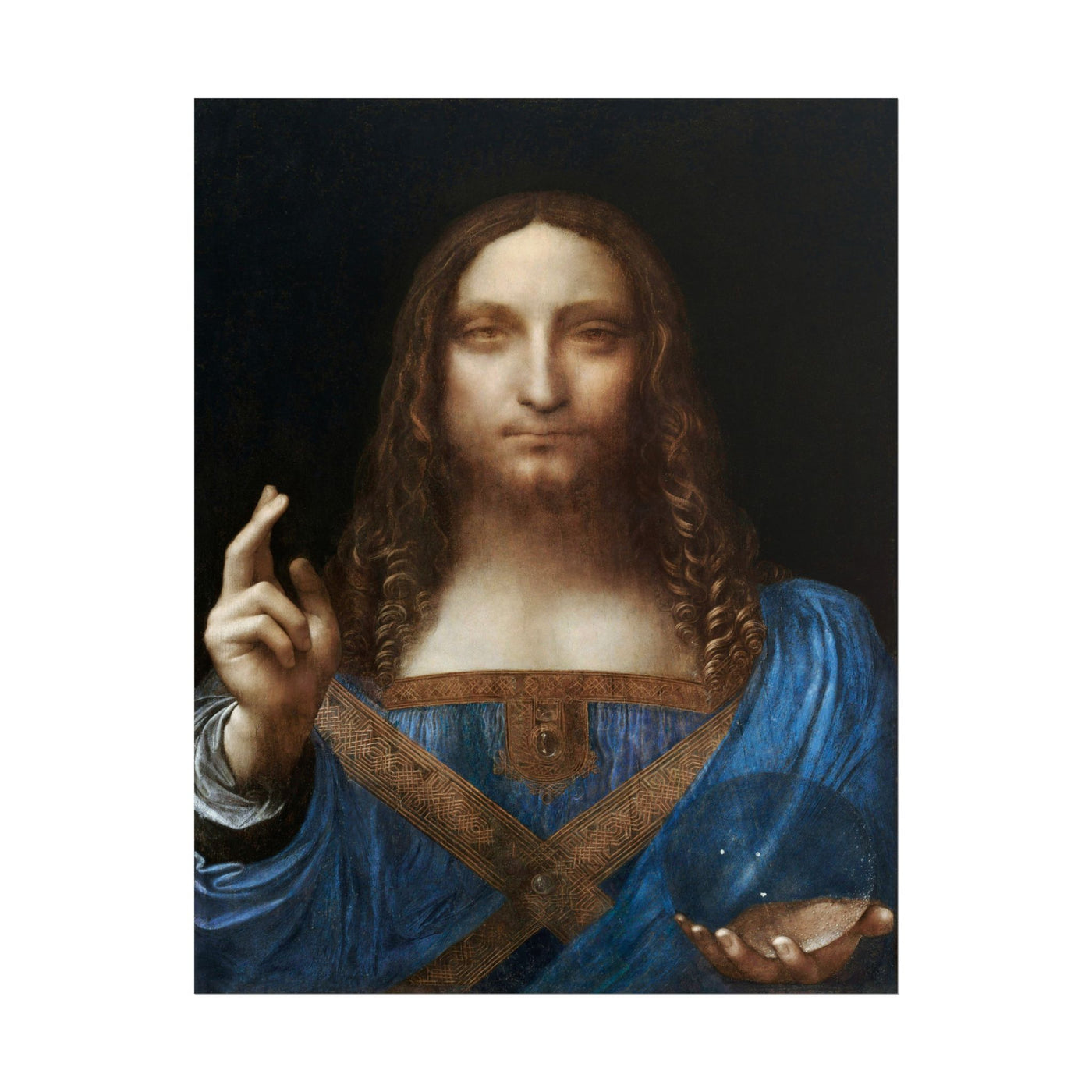 Salvator Mundi 11″×14″