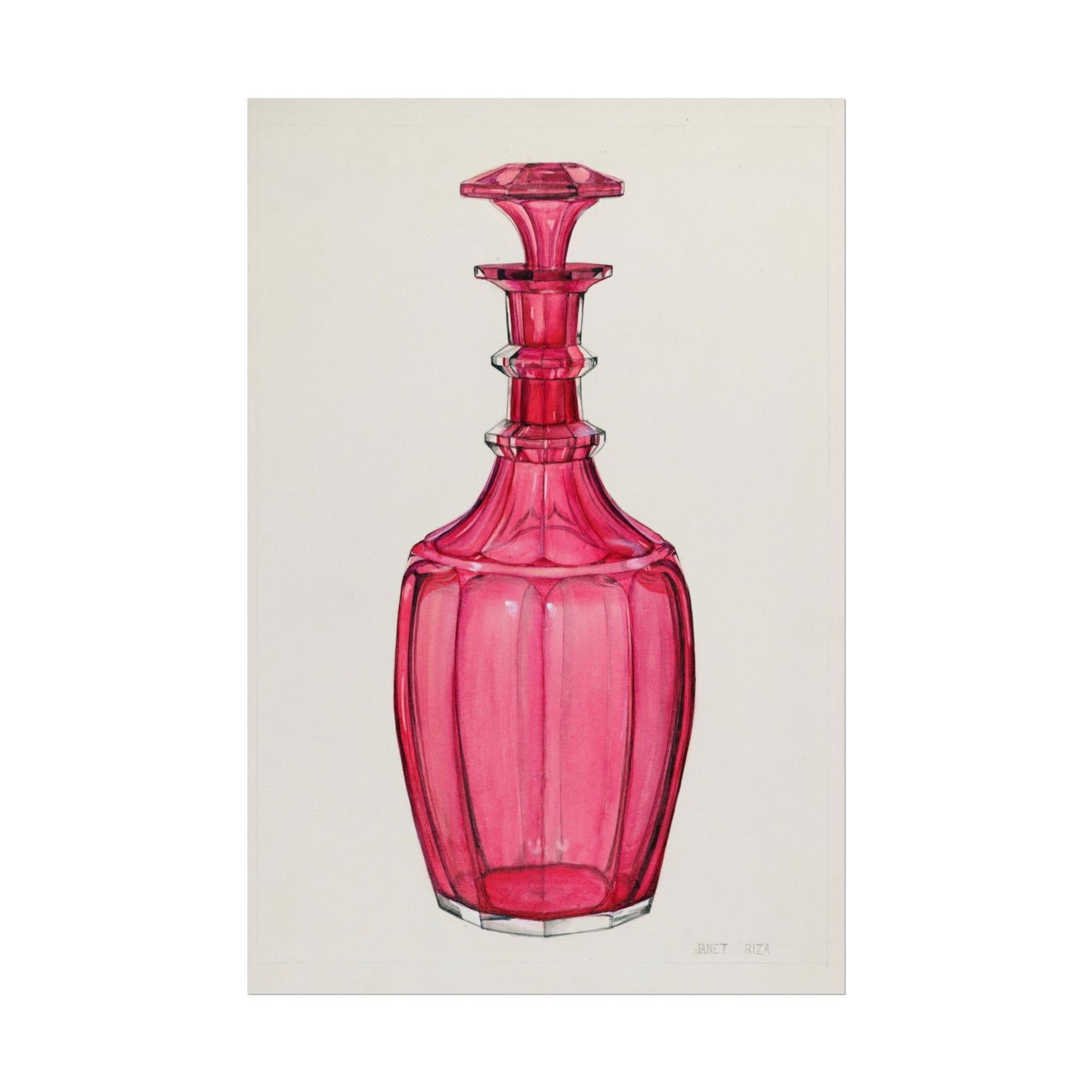 Perfume Bottle Carafe
