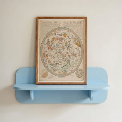 Celestial Map with Constellations