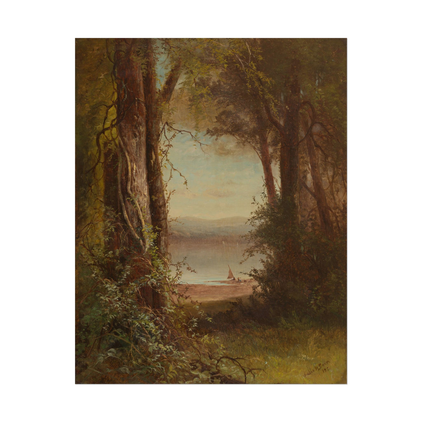 Looking upon the River 11″×14″