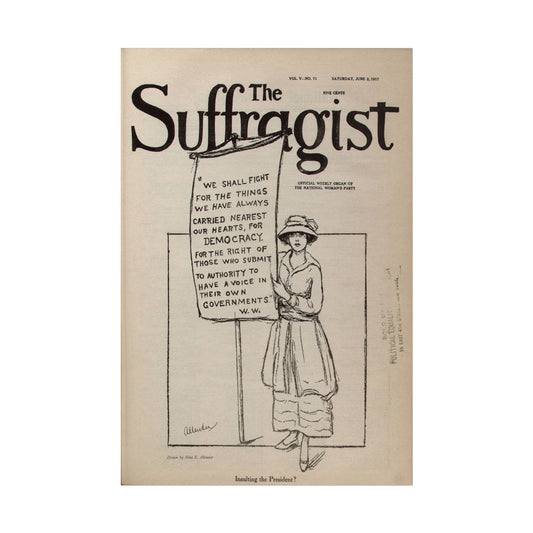 The Suffragist poster by Alphonse Mucha  - 12x18 inch print