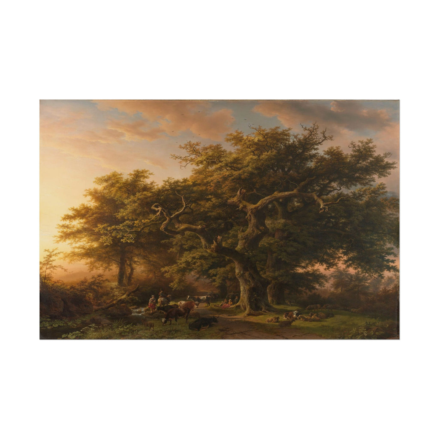 Serene Landscape Art Print 18″×12″