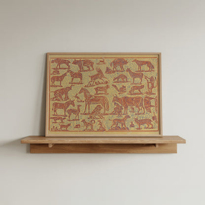 Animal Pattern Book Cover Art
