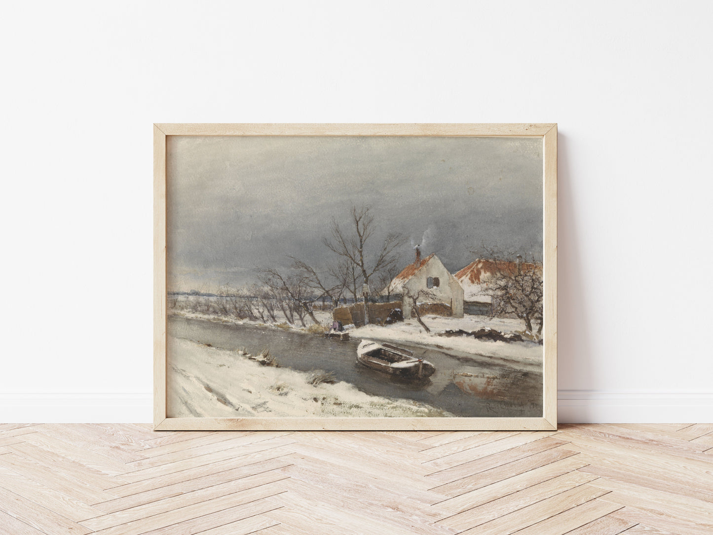Winter Landscape Art Print