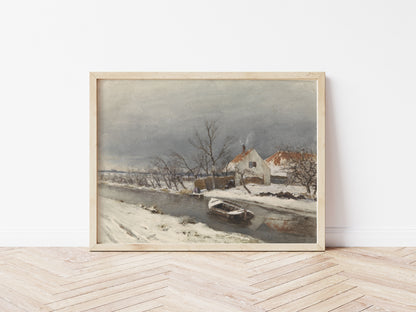 Winter Landscape Art Print