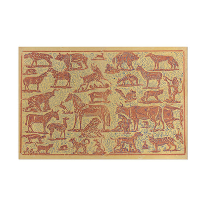 Animal Pattern Book Cover Art