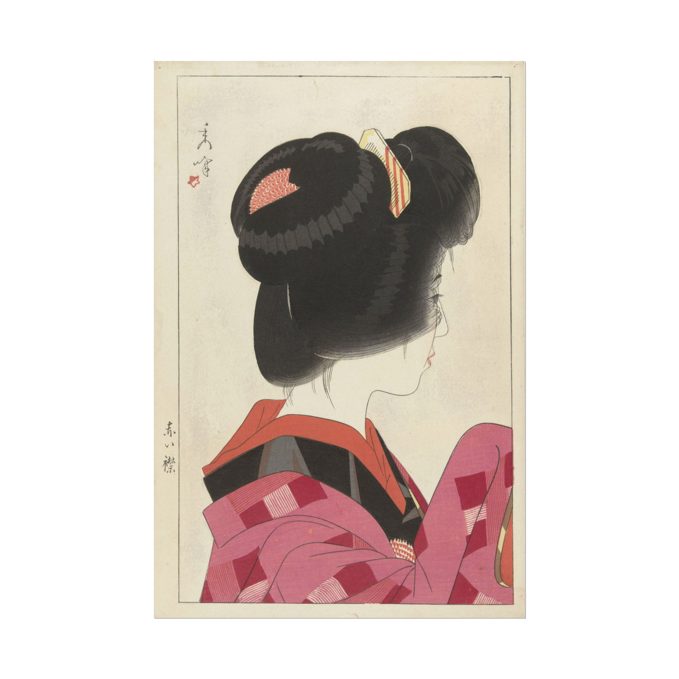 Japanese Geisha 12″×18″