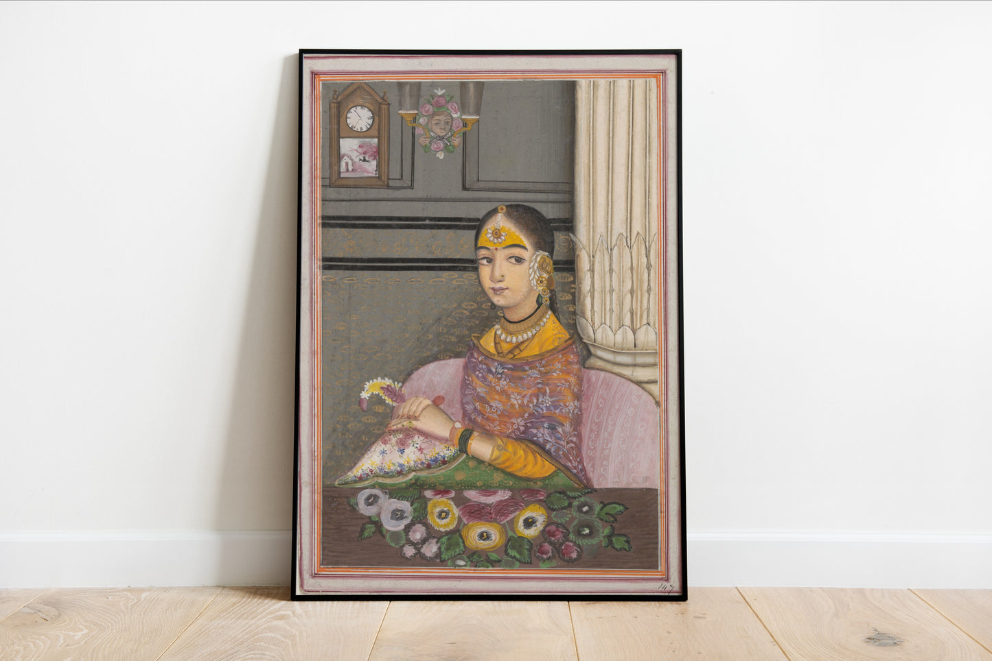Elegant Indian Woman Art Print