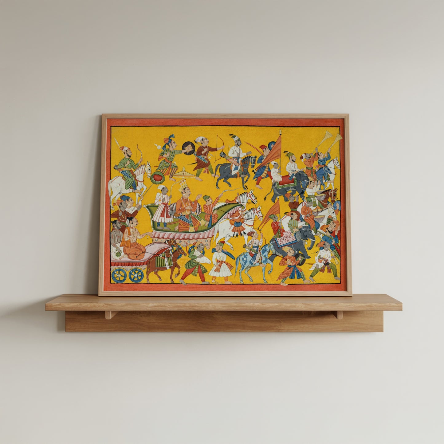 King Dasaratha and Retinue