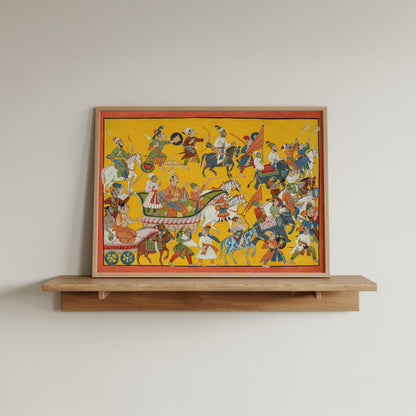 King Dasaratha and Retinue