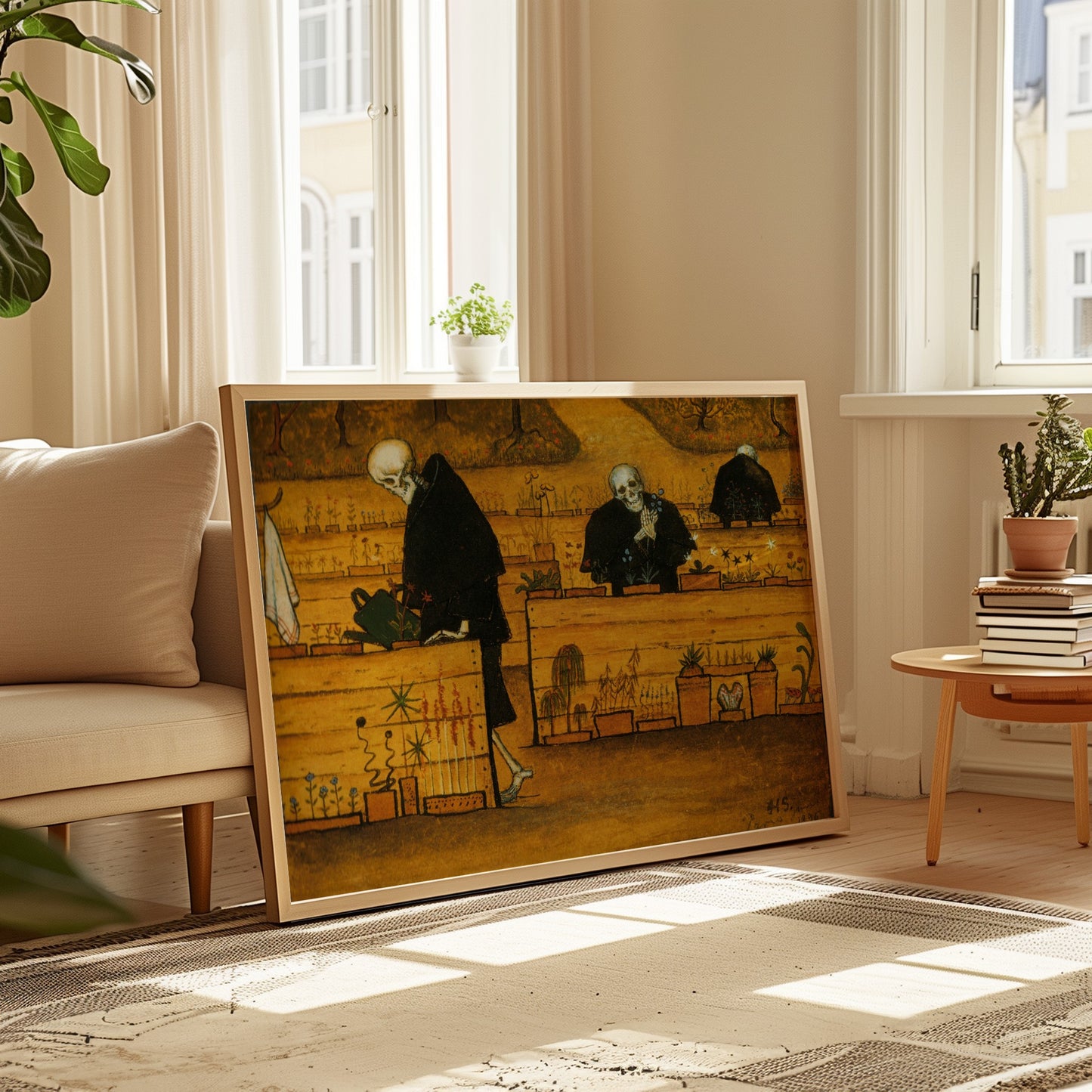 The Garden of Death Painting