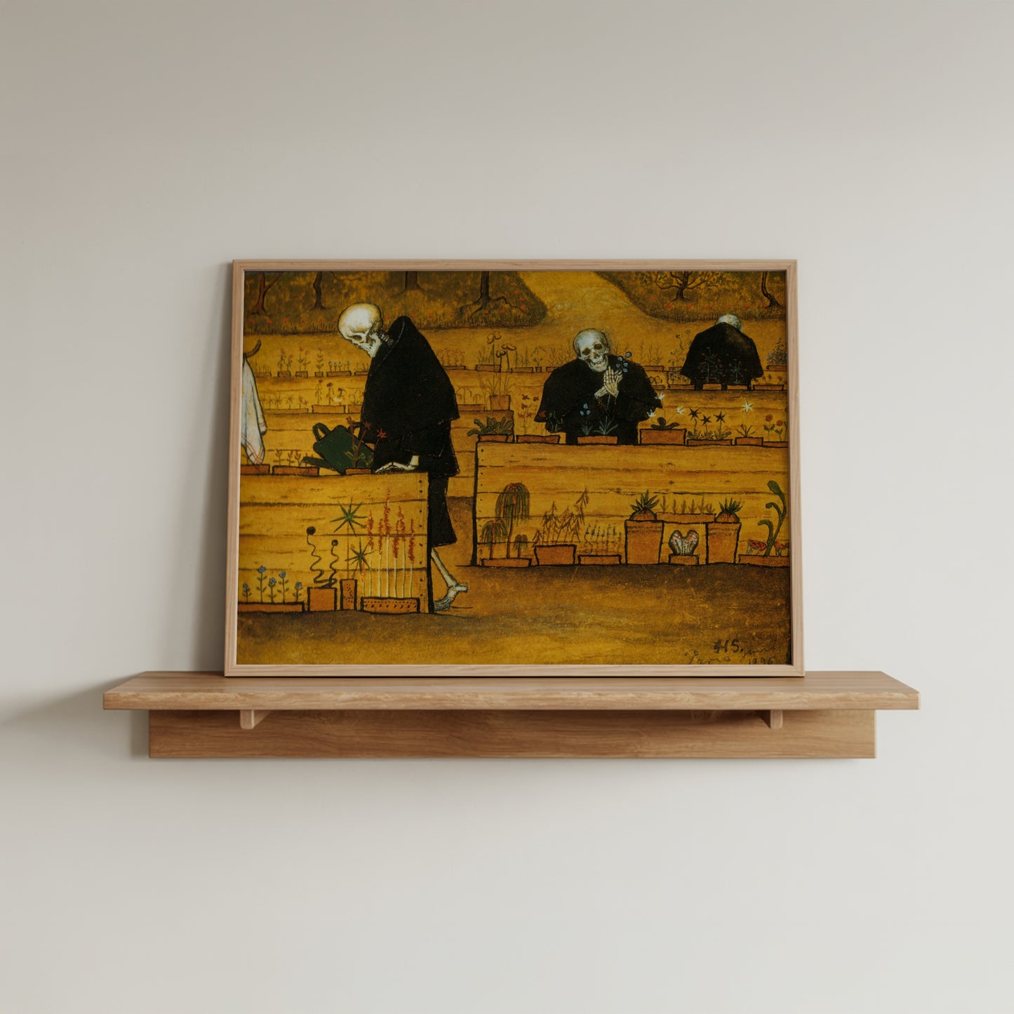 The Garden of Death Painting
