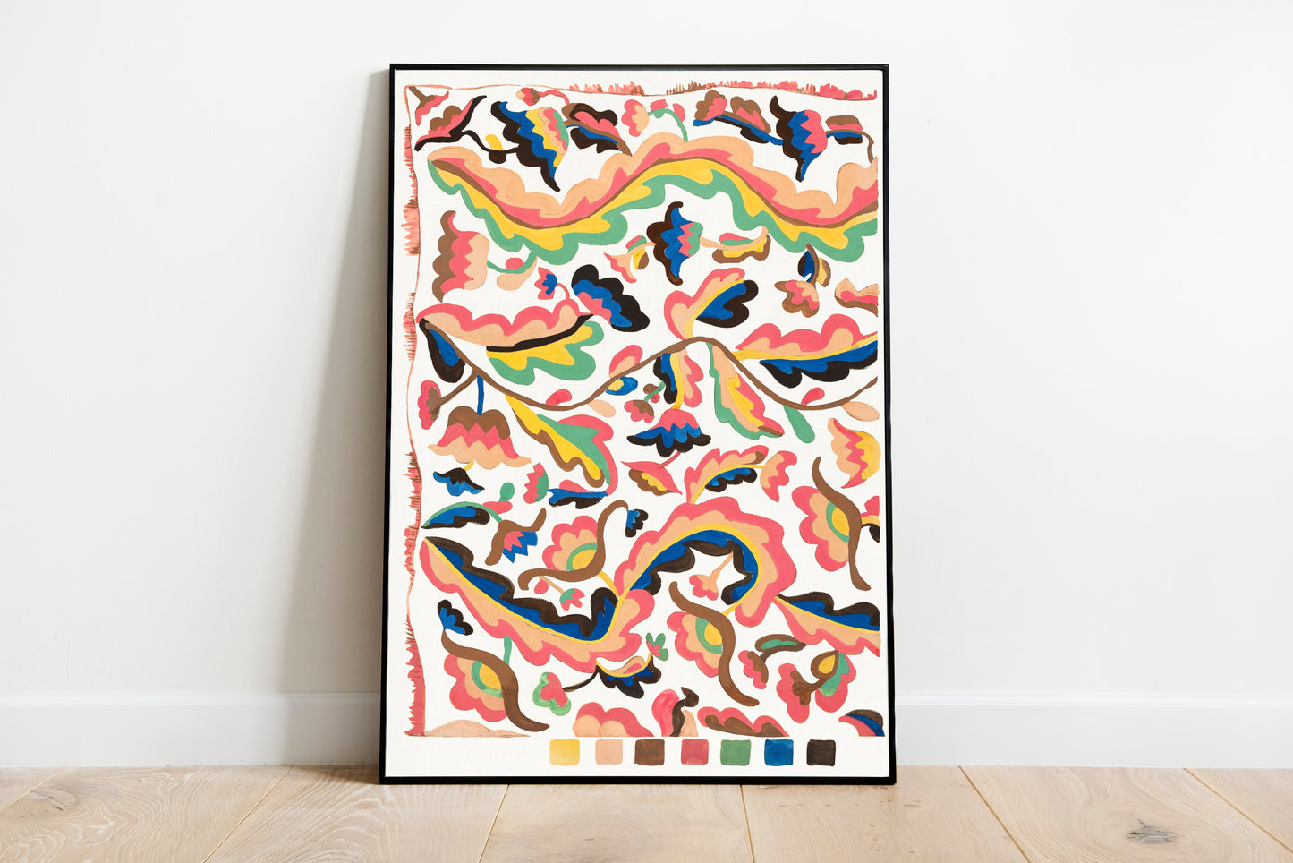 Colcha poster by Etna Wiswall - Black frame wall art