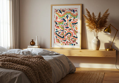 Colcha poster by Etna Wiswall - Neutral room decor with framed print