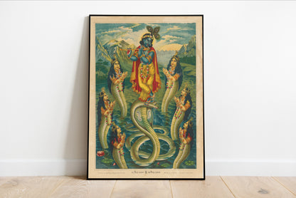 Krishna Subduing Kaliya