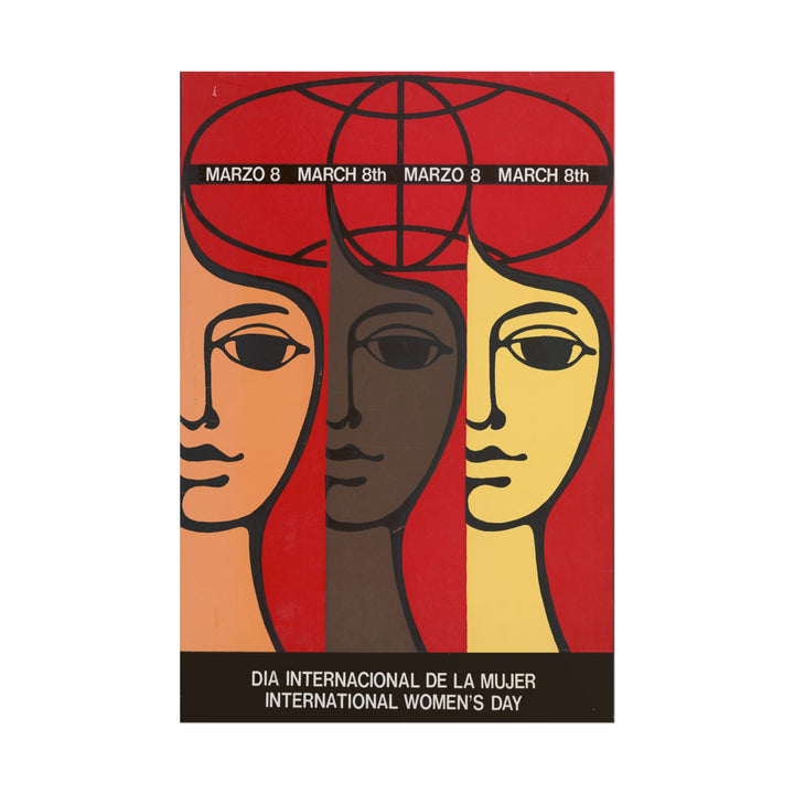 Women's Day March 1965 poster by Paul Poiret - 12x18 inch print