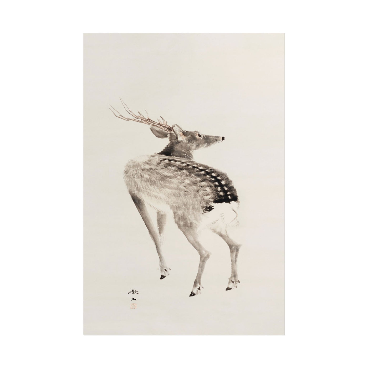 Japanese Stag 12″×18″