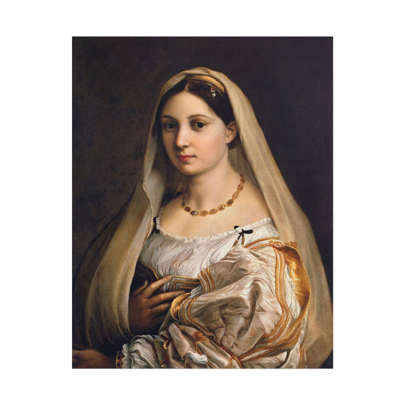 La Donna Velata 11″×14″