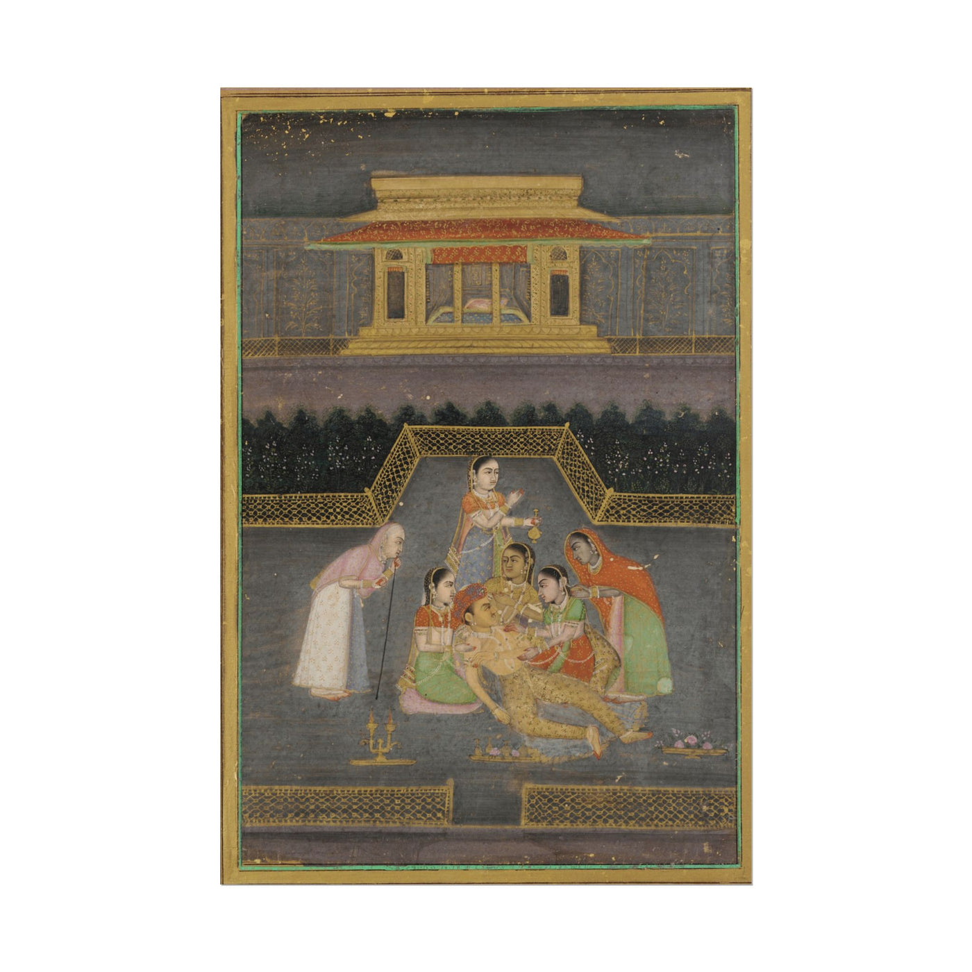 Mughal Miniature Art 12″×18″