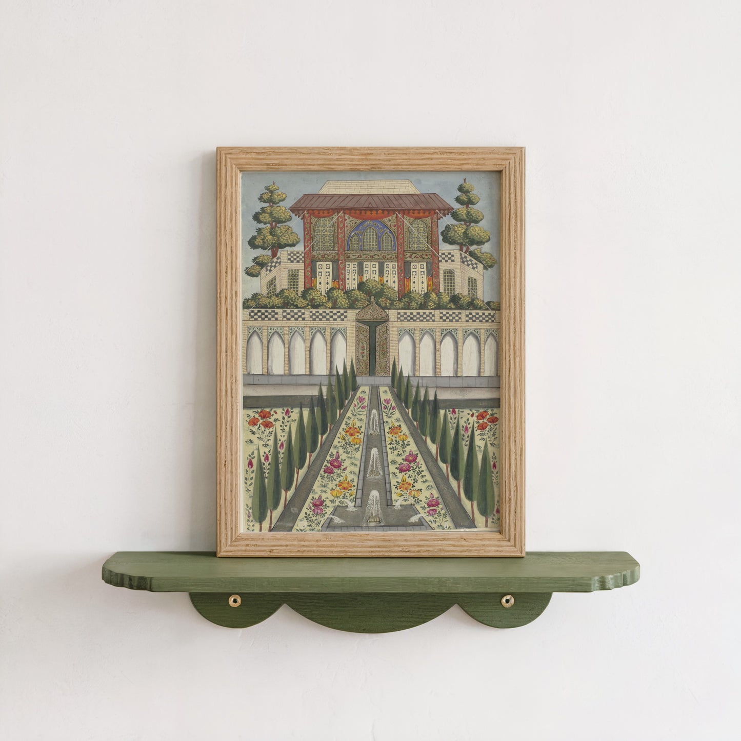 Palace Garden of Hazar Jarib in Aliabad