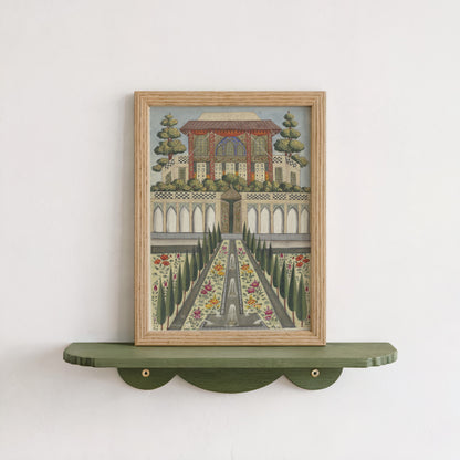 Palace Garden of Hazar Jarib in Aliabad