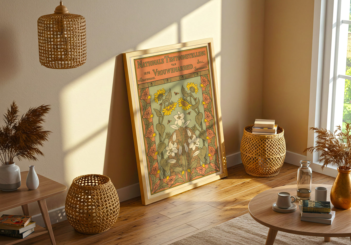 Vintage Women's Labor Exhibition Print