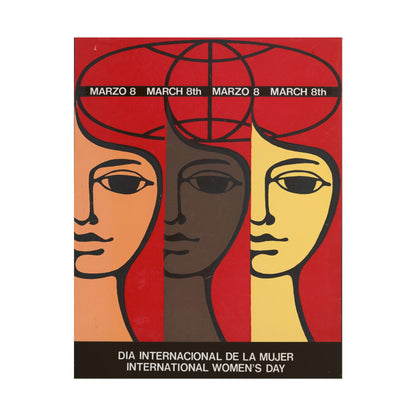 Women's Day March 1965 poster by Paul Poiret - 11x14 inch print