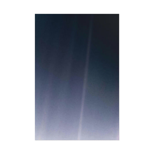 Pale Blue Dot - Voyager 1 poster by NASA - 12x18 inch print