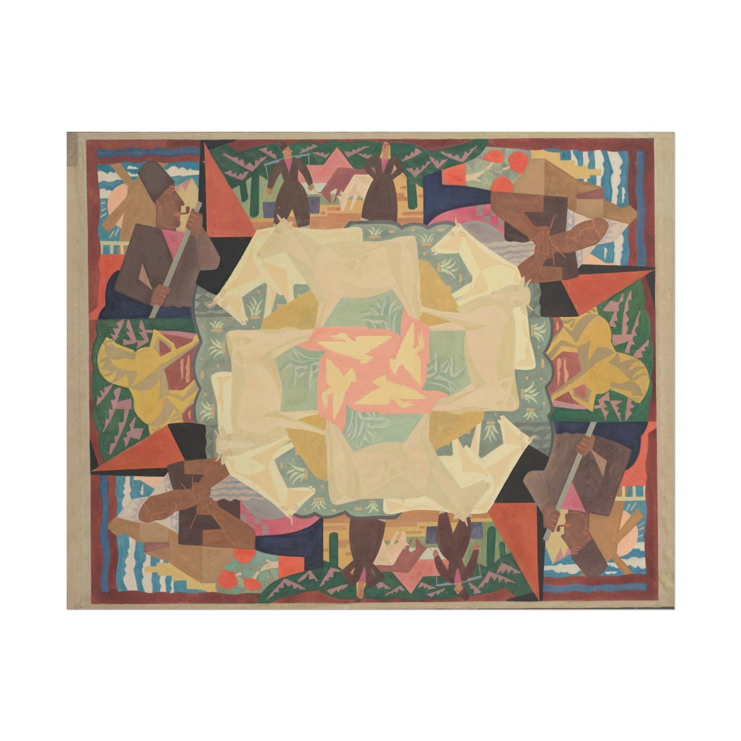 Dutch Tapestry Design "Holland"