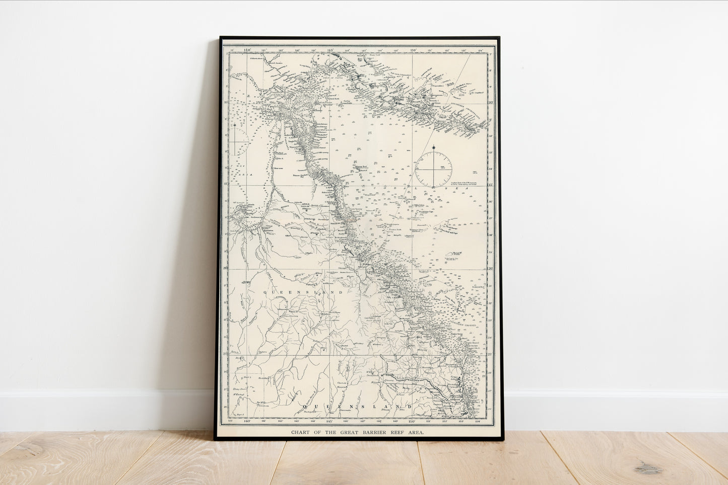 Great Barrier Reef Nautical Chart