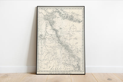 Great Barrier Reef Nautical Chart