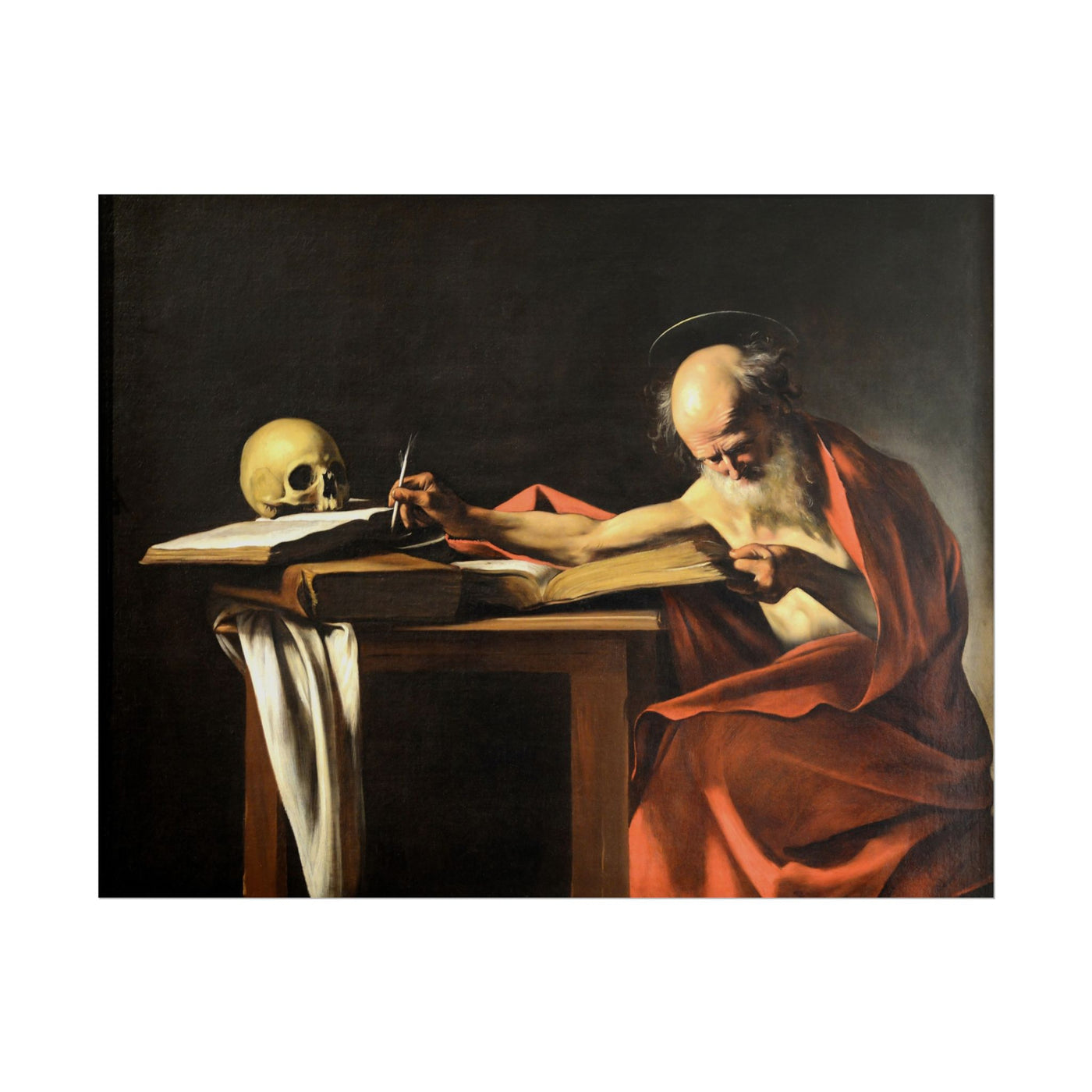 Saint Jerome Writing 14″×11″