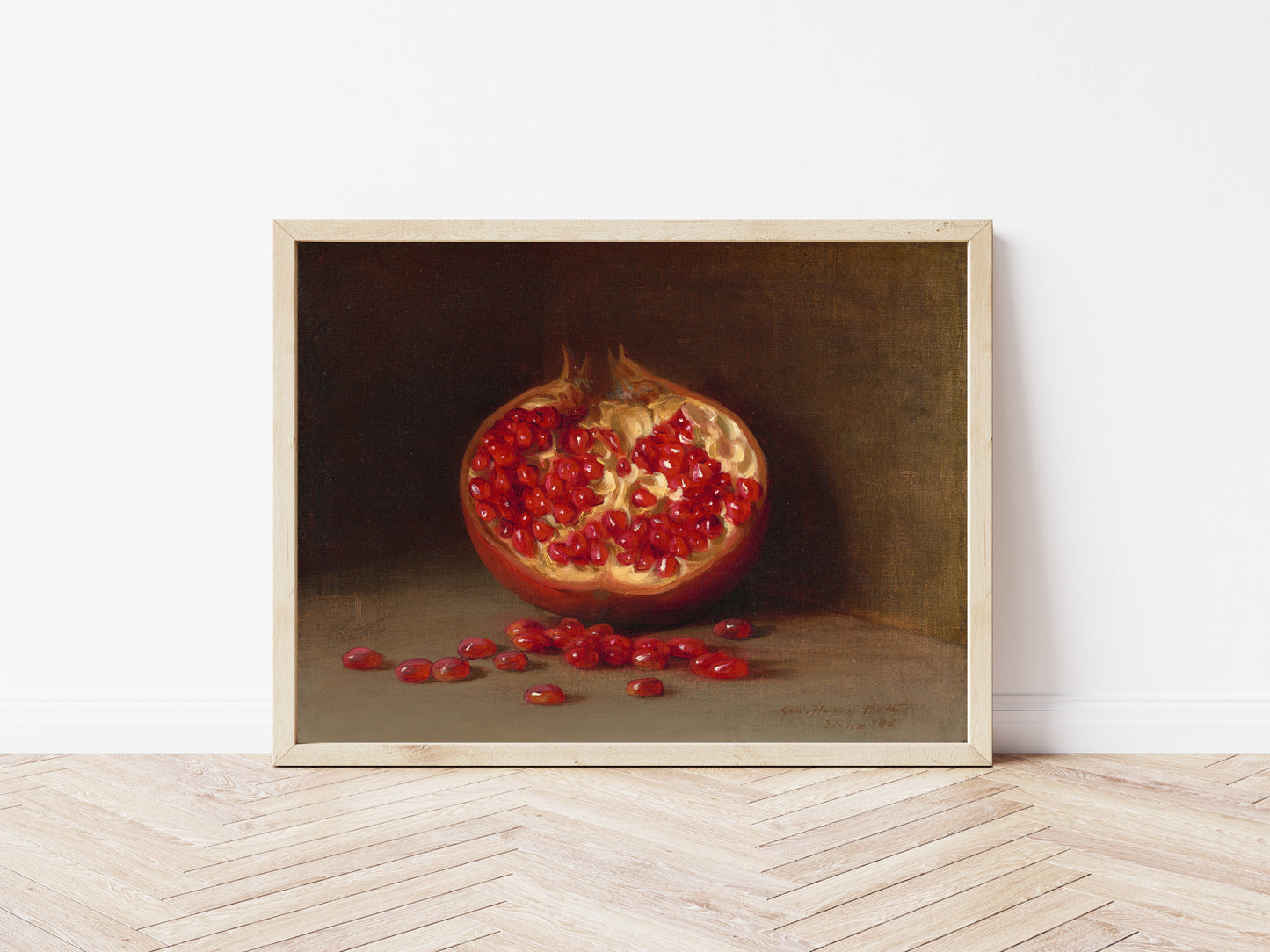 Pomegranate Still Life