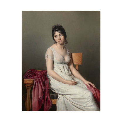 Portrait of a Young Woman in White