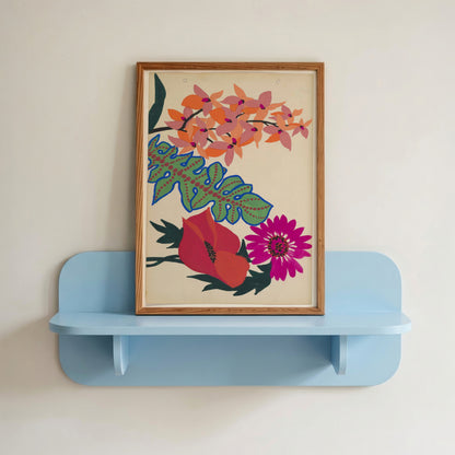 Embroidery of Leaves and Flowers